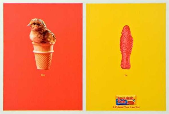 Оригинальная реклама сладостей - Креативность и дизайн