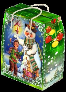 Объединенная кондитерская компания Новогодний подарок "Сумочка деда Мороза"